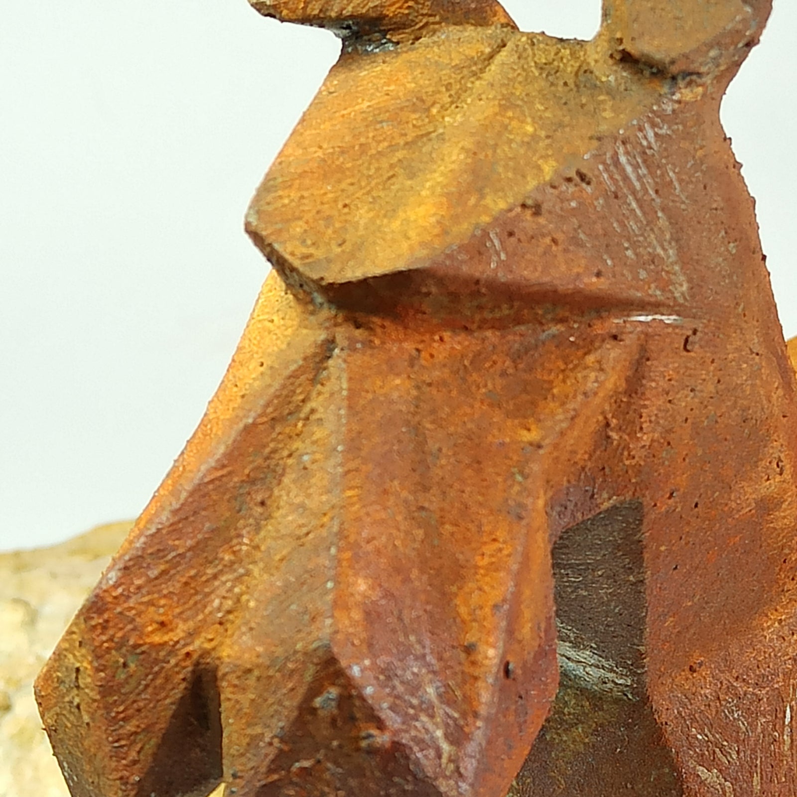 40% OFF Iron Rust Schnauzer — Geometric Sculpture