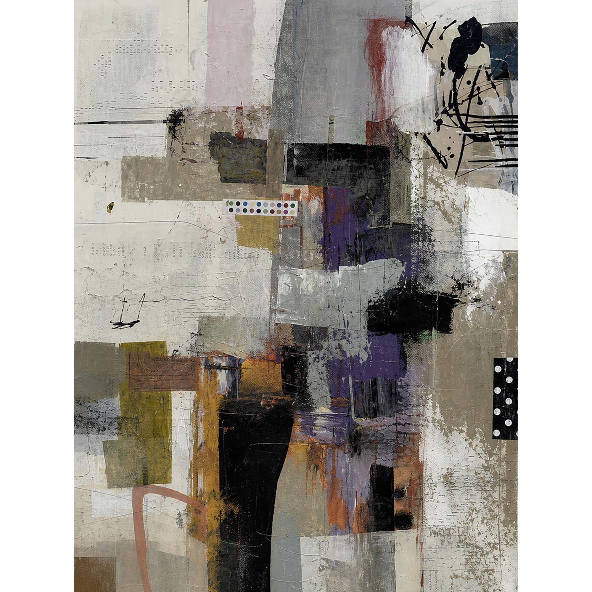 40% OFF Urban Fragments Abstract — Canvas Print