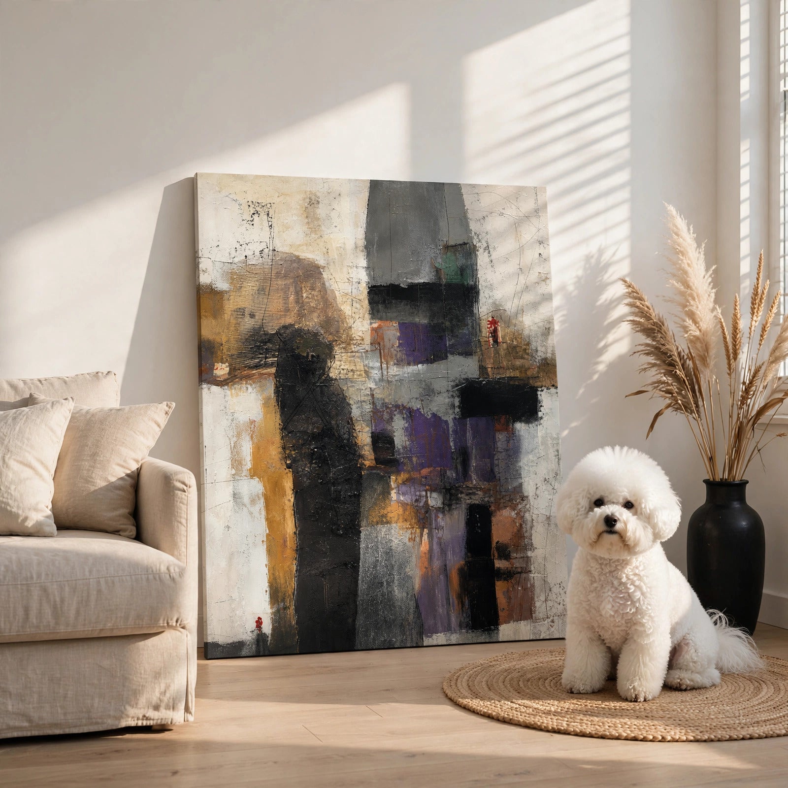 40% OFF Fractured Light Abstract — Canvas Print