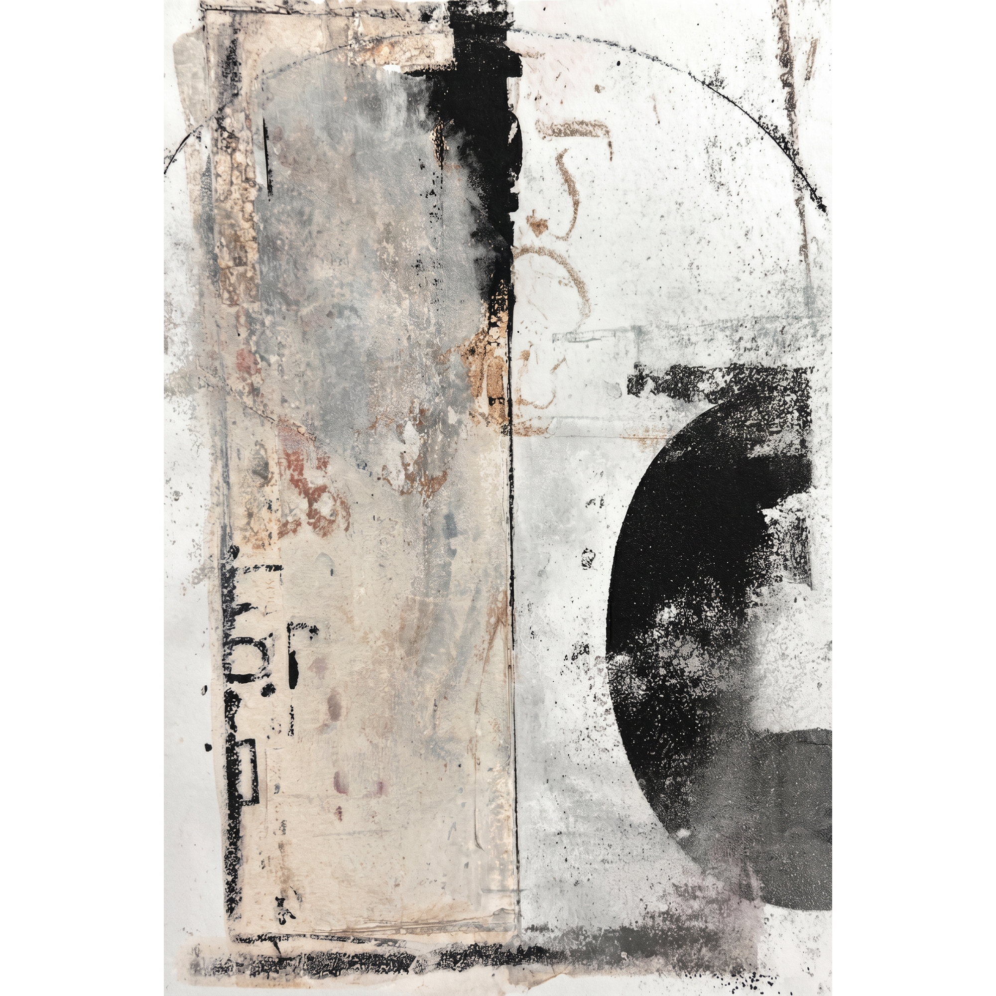 40% OFF Industrial Relic Abstract — Canvas Print