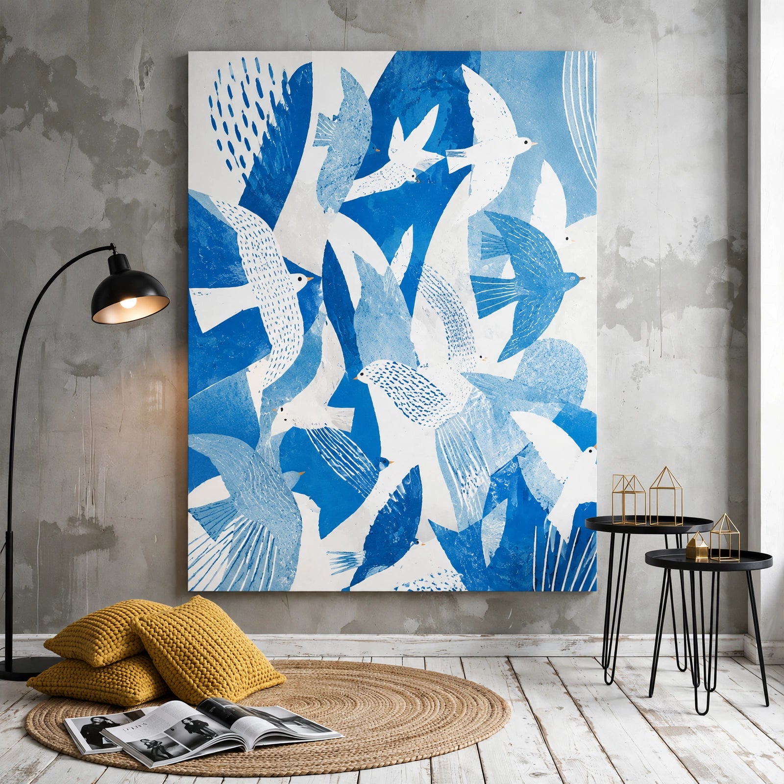 40% OFF Wild Wings Abstract — Canvas Print