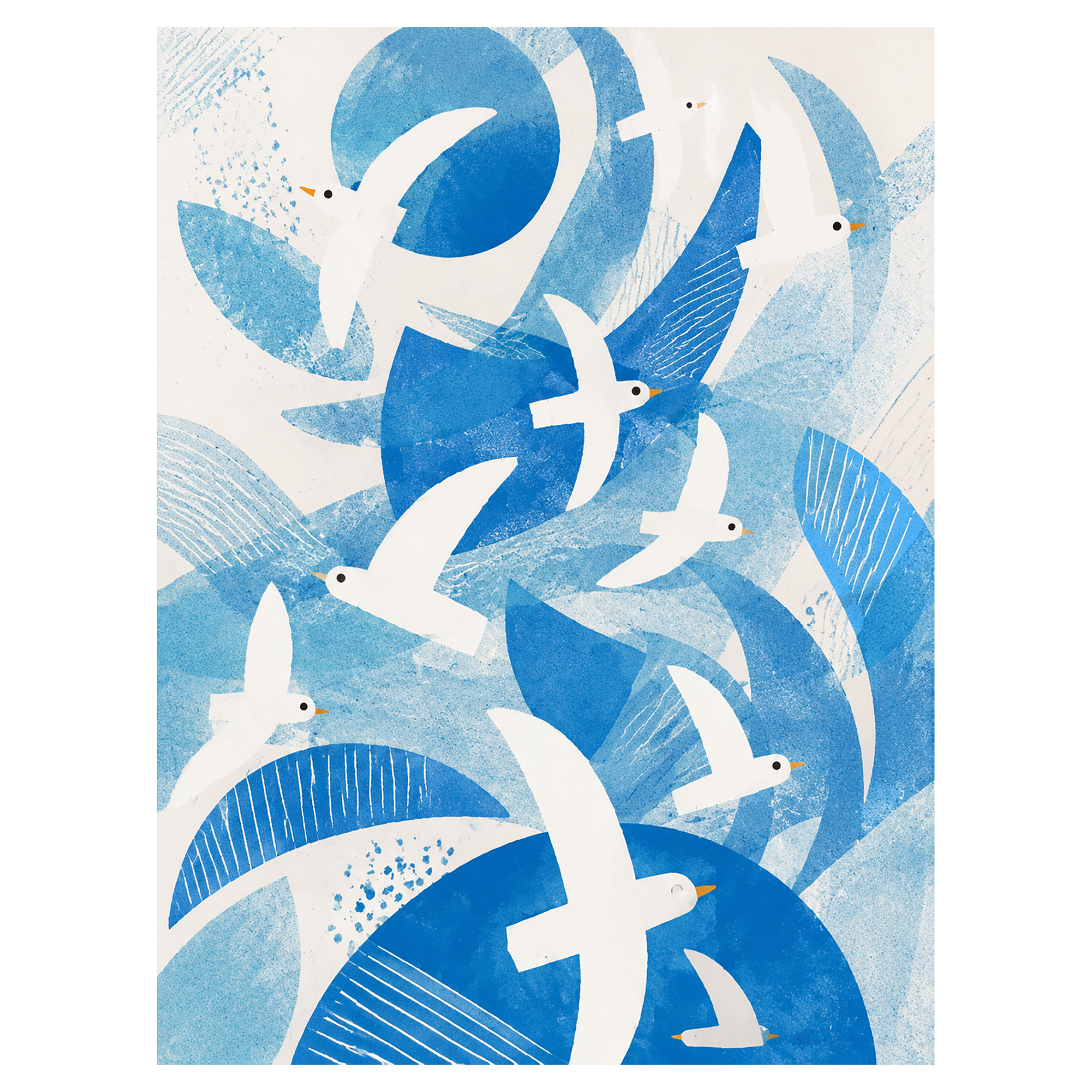 40% OFF Sky Spiral Abstract — Canvas Print