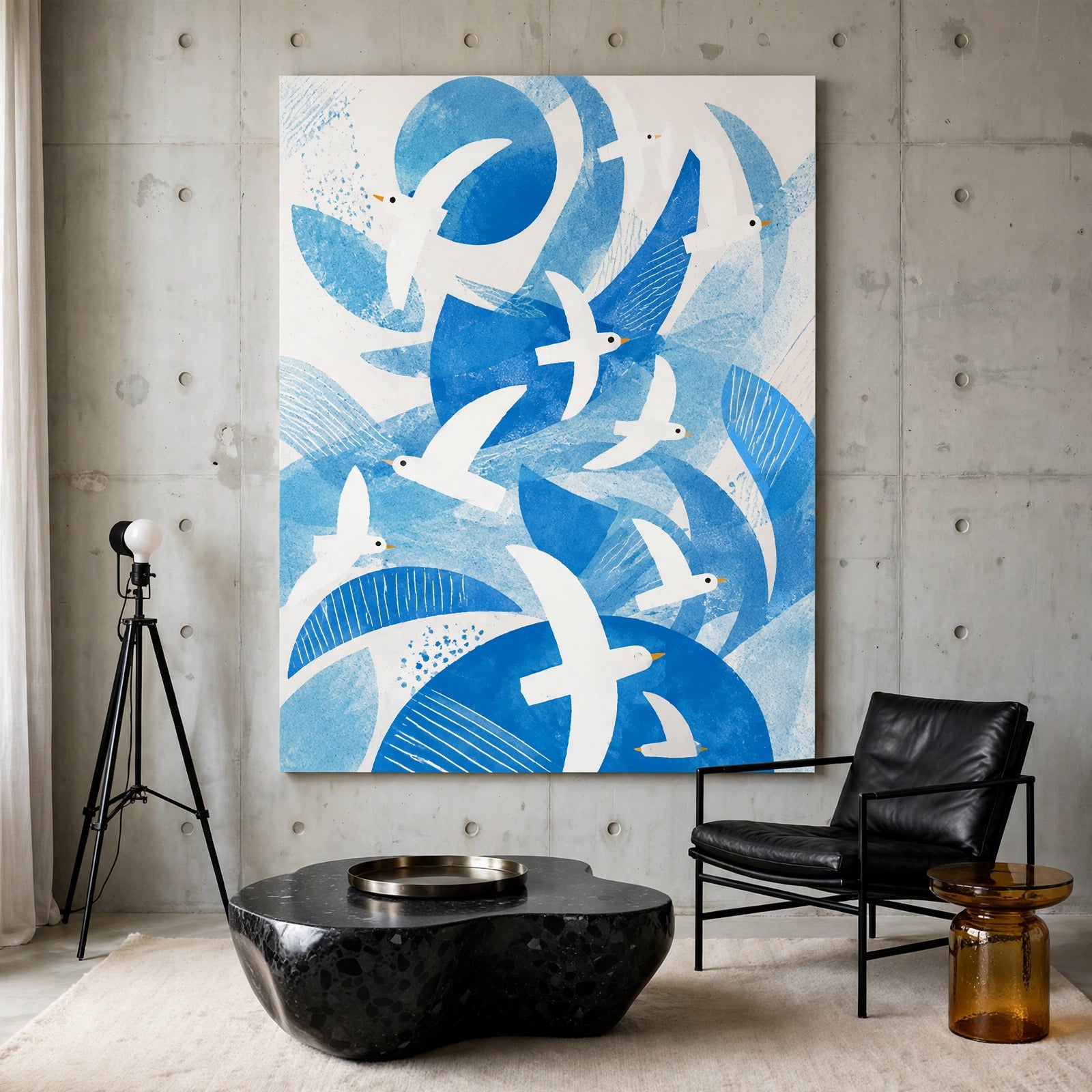 40% OFF Sky Spiral Abstract — Canvas Print
