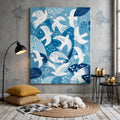 40% OFF Garden Birds Abstract — Canvas Print
