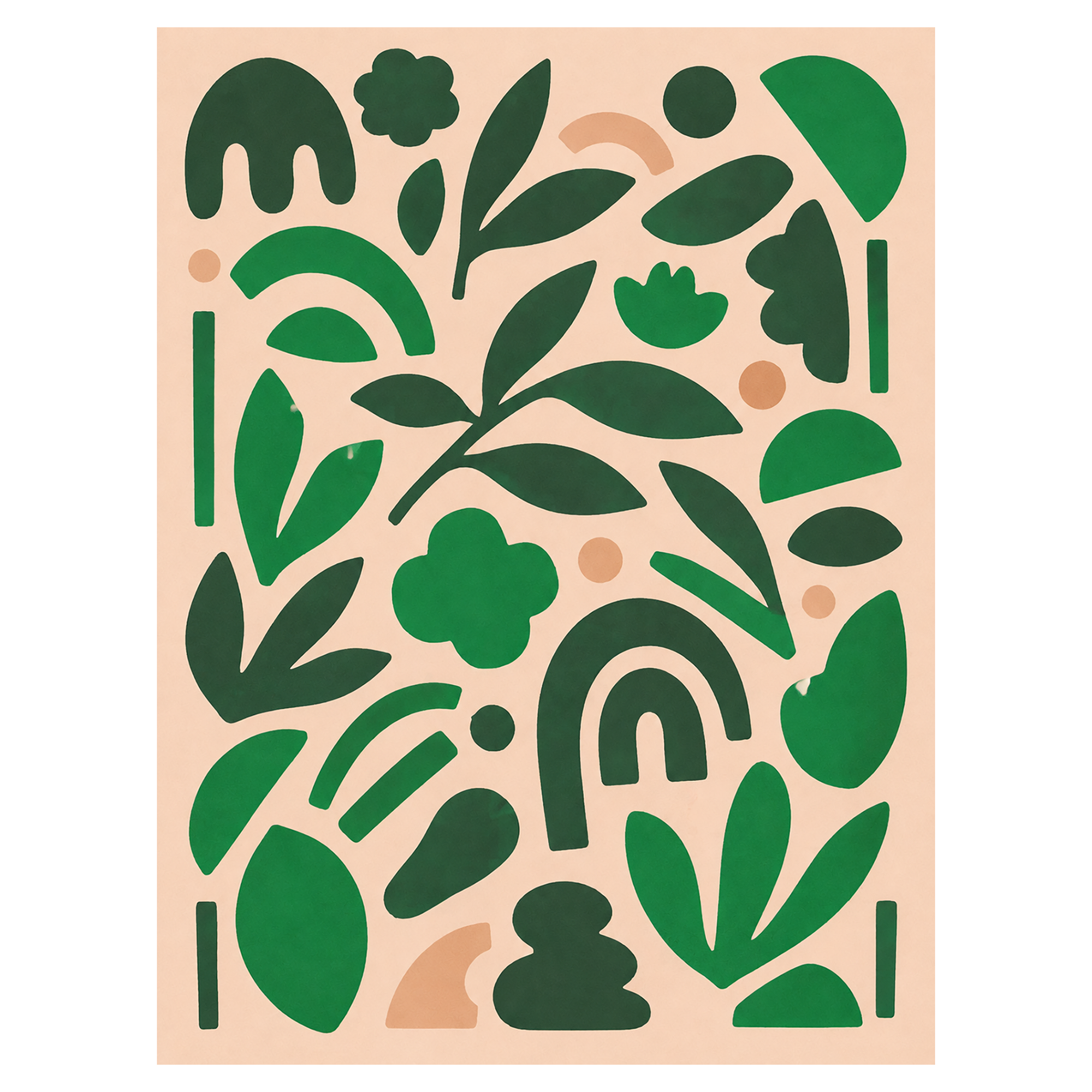 40% OFF Garden Symphony Art Print | A2 & 50×70 cm Poster