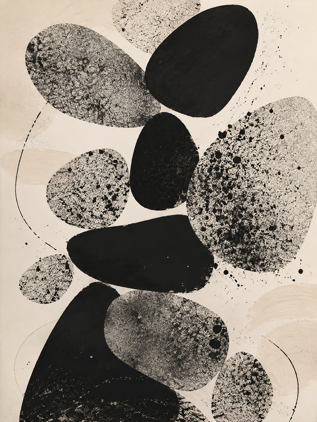 40% OFF Balanced Stones Abstract — Canvas Print