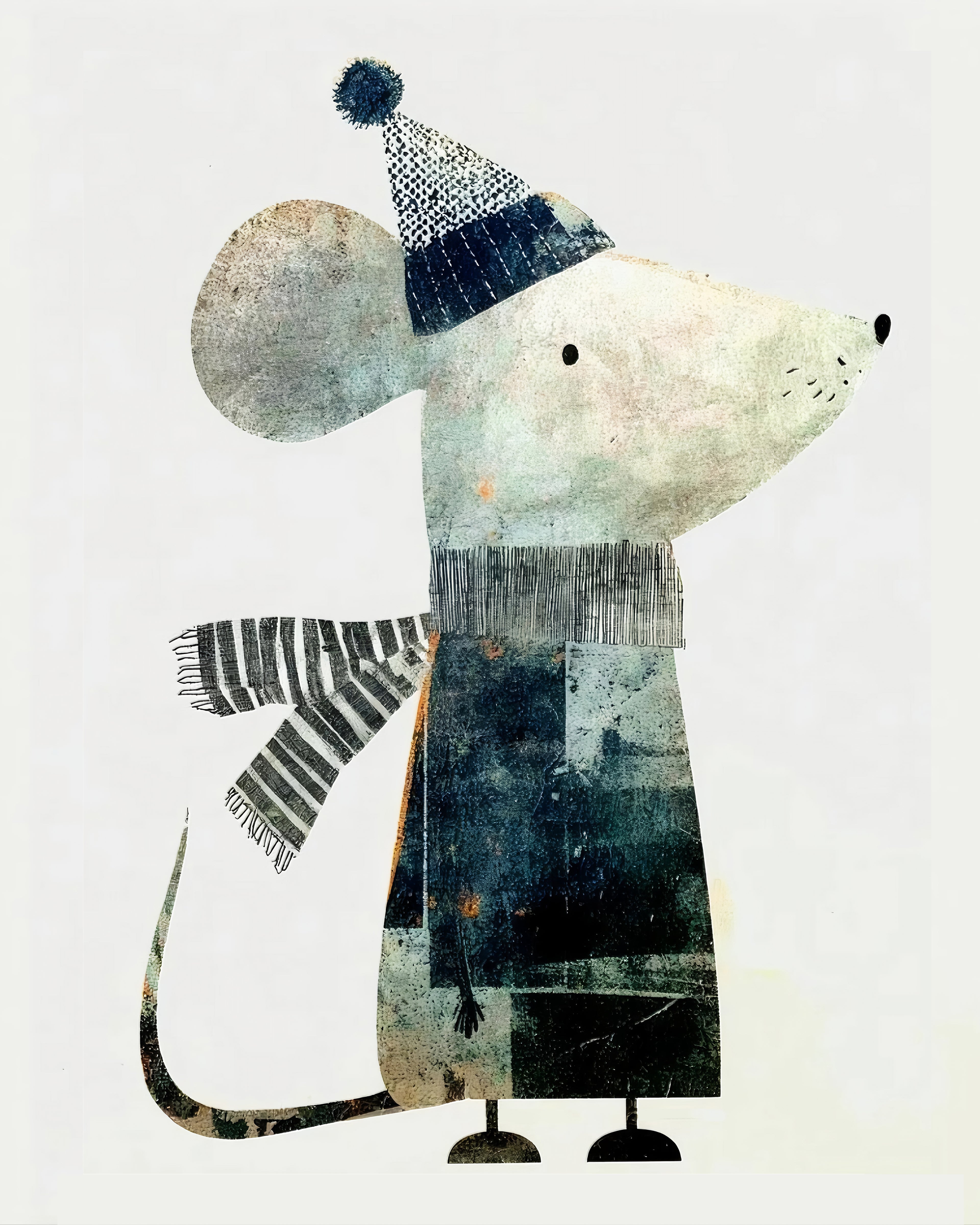 40% OFF Little Mouse Art Print | Wild & Whimsical | A2 & 50×70 cm Poster