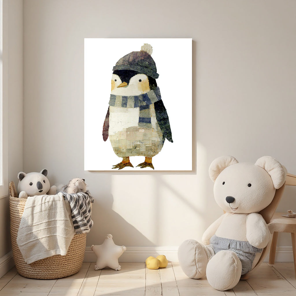 40% OFF Little Penguin Art Print | Children's Room Decor | A2 & 50×70 cm Poster