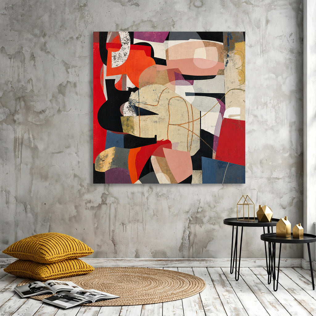 40% OFF Collision Theory Abstract — Canvas Print