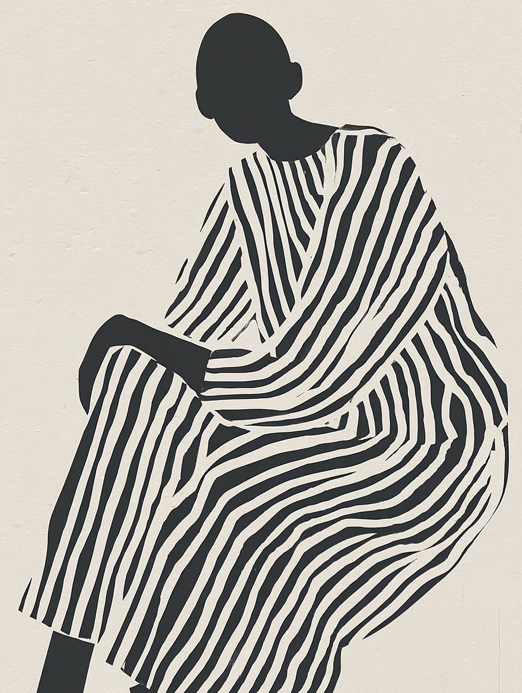 40% OFF Striped Reverie Abstract — Canvas Print