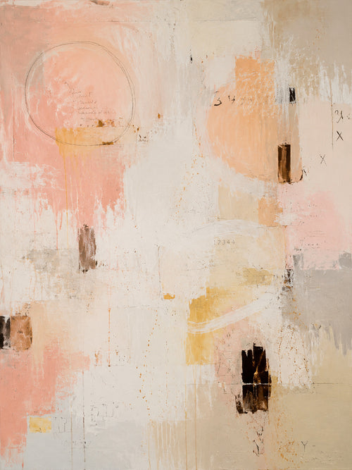 40% OFF Blush Reverie Abstract — Digital Download