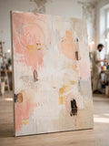 40% OFF Blush Reverie Abstract — Digital Download