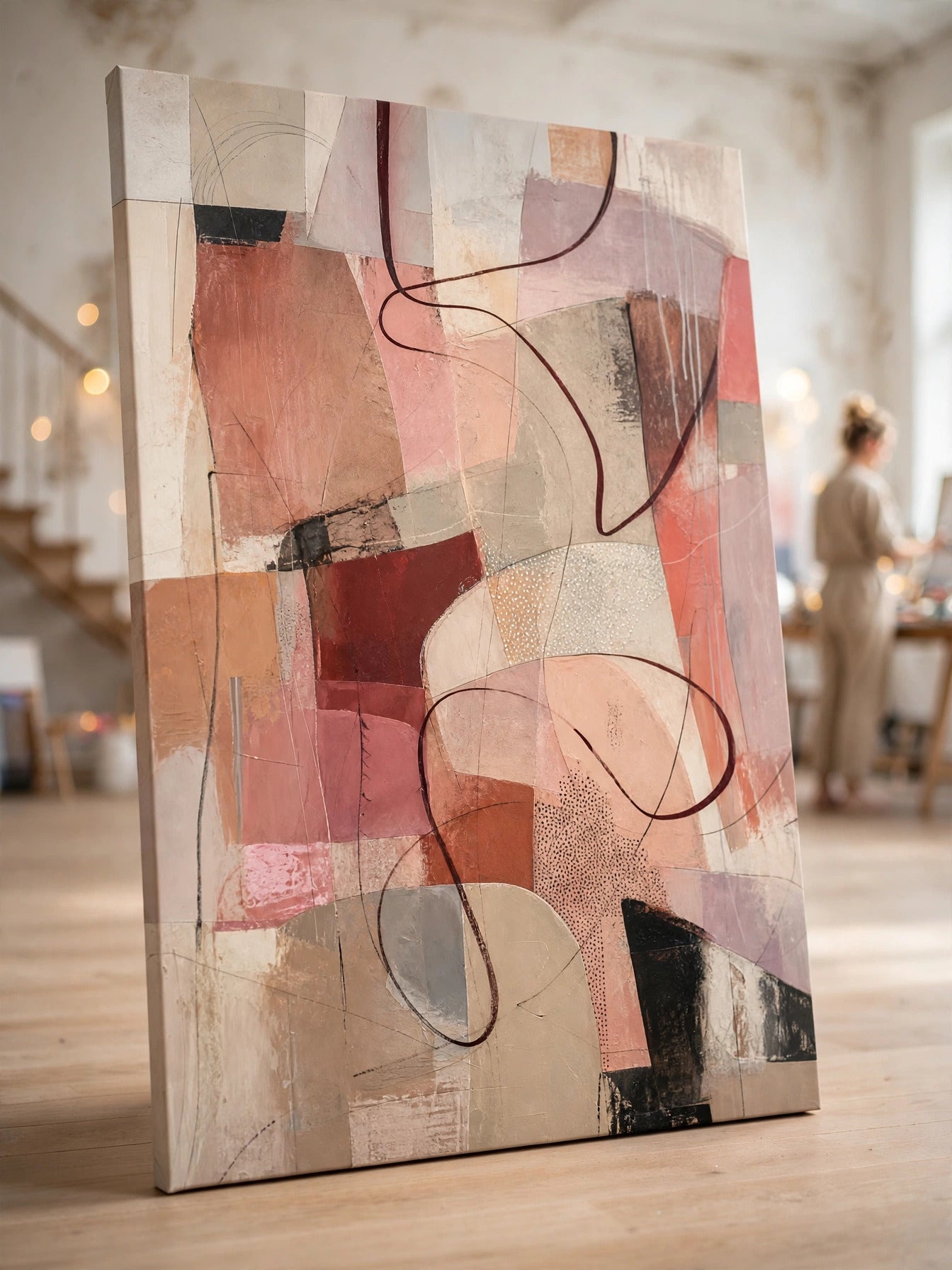 40% OFF Rose Passage Abstract — Digital Download