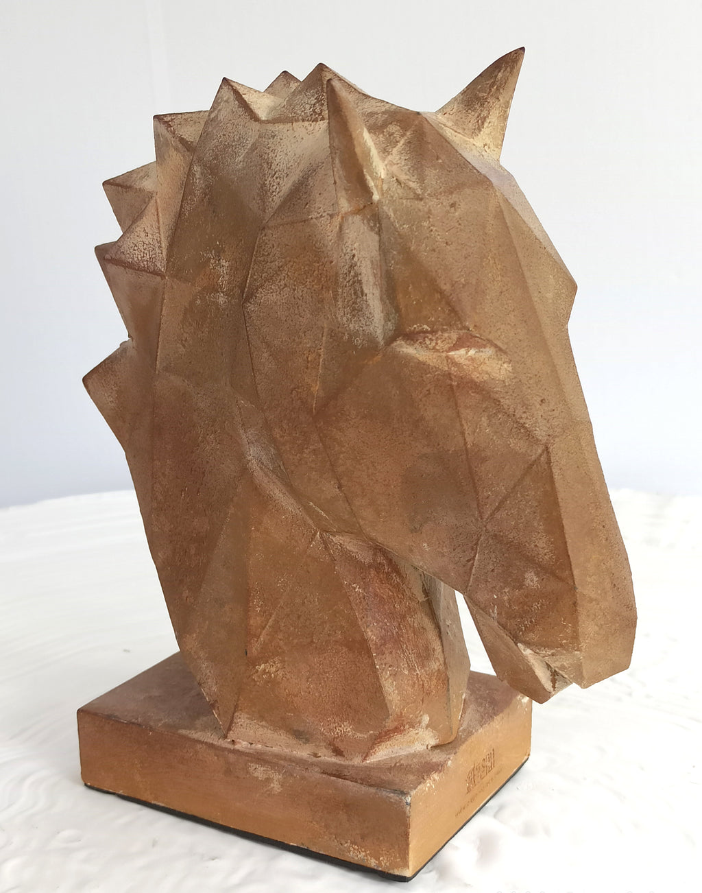 40% OFF Excavated Earth Horse Head — Geometric Sculpture