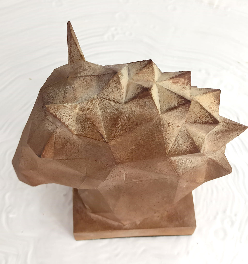 40% OFF Excavated Earth Horse Head — Geometric Sculpture