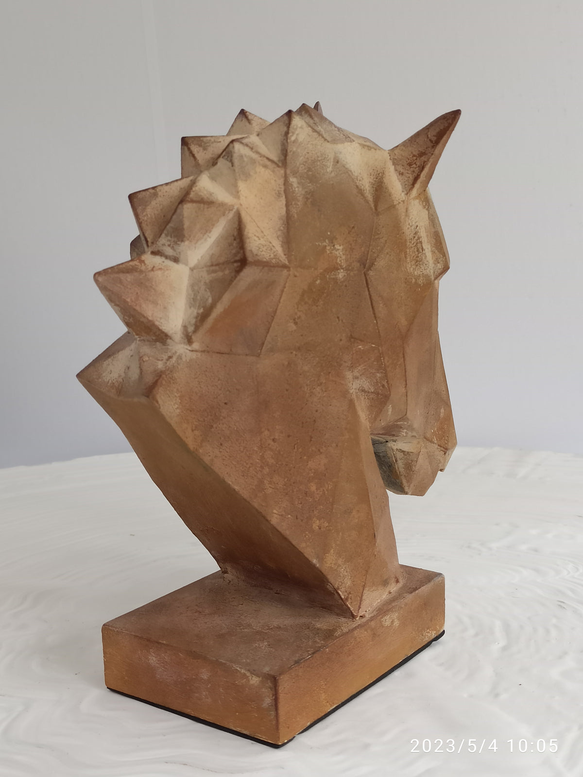 40% OFF Excavated Earth Horse Head — Geometric Sculpture