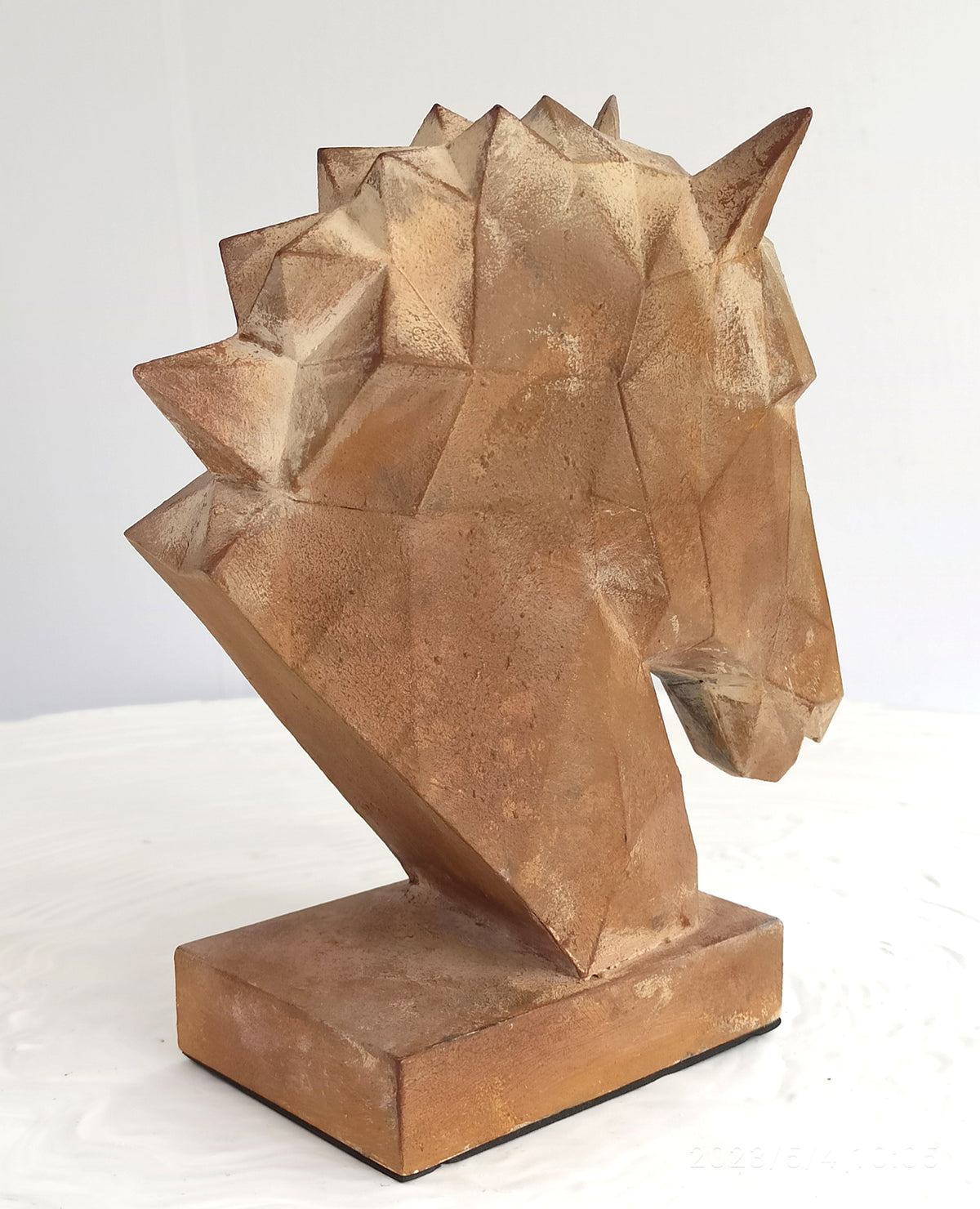 40% OFF Excavated Earth Horse Head — Geometric Sculpture