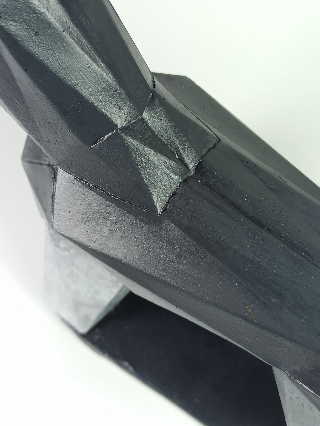 40% OFF Grey White Schnauzer — Geometric Sculpture