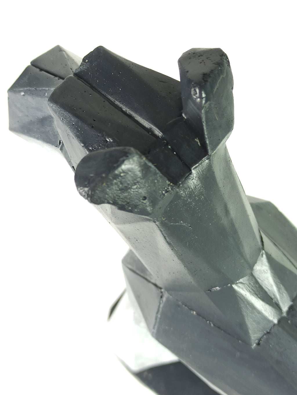 40% OFF Grey White Schnauzer — Geometric Sculpture