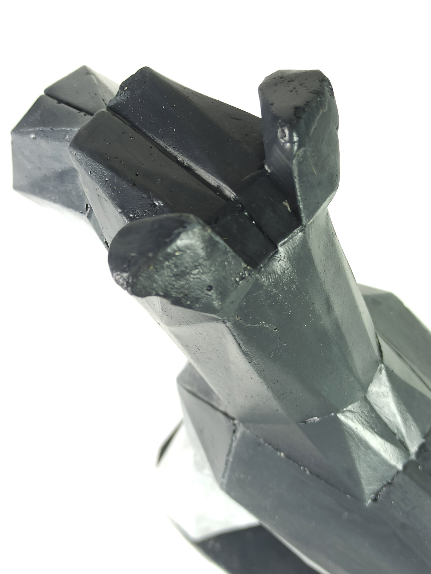 40% OFF Grey White Schnauzer — Geometric Sculpture