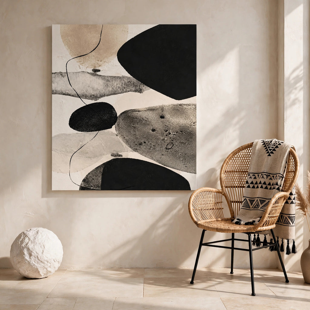 40% OFF Drifting Stones Abstract — Canvas Print