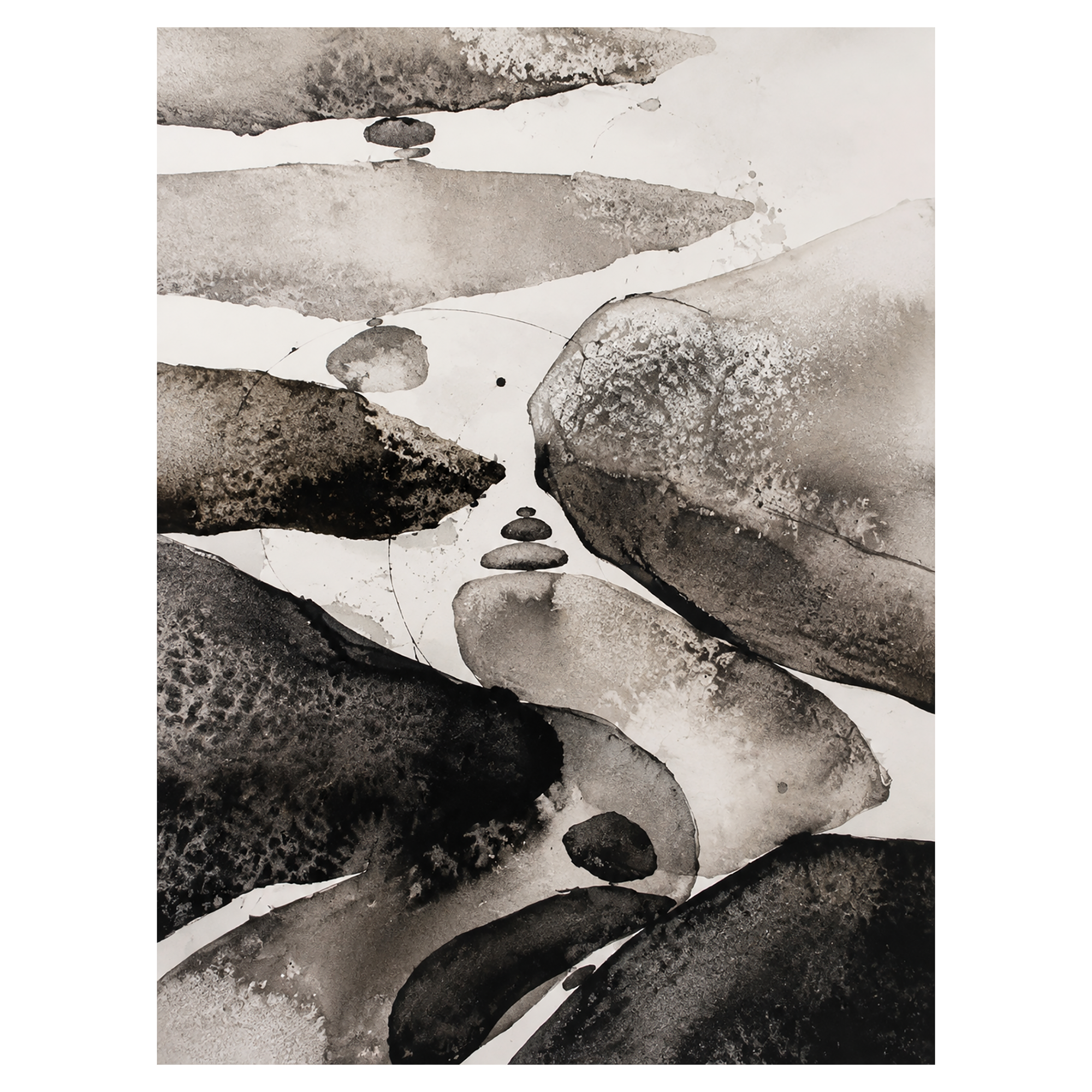 40% OFF Ink Valley Abstract — Canvas Print