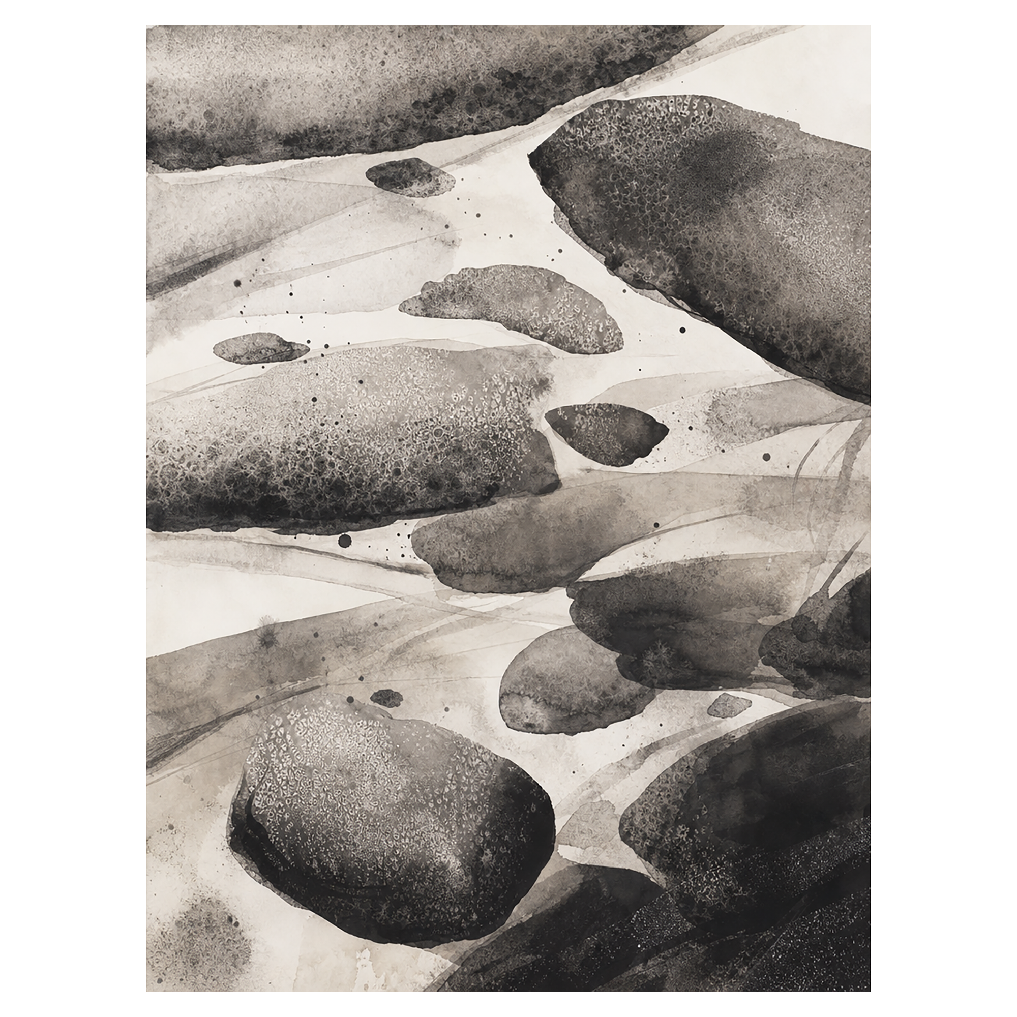 40% OFF Ink Valley Abstract — Canvas Print