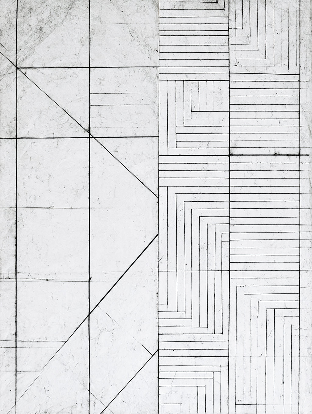 40% OFF Grid Lines Abstract — Canvas Print