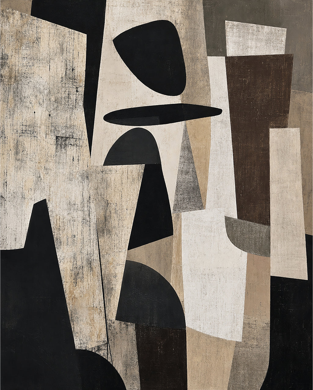40% OFF Void Forms Abstract — Canvas Print