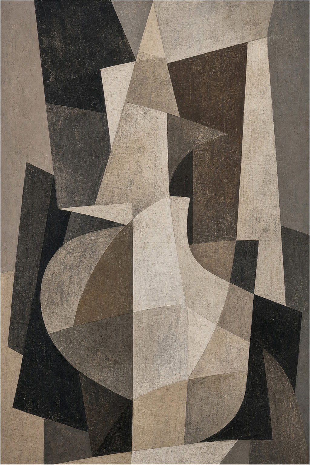 40% OFF Stone Facets Abstract — Canvas Print