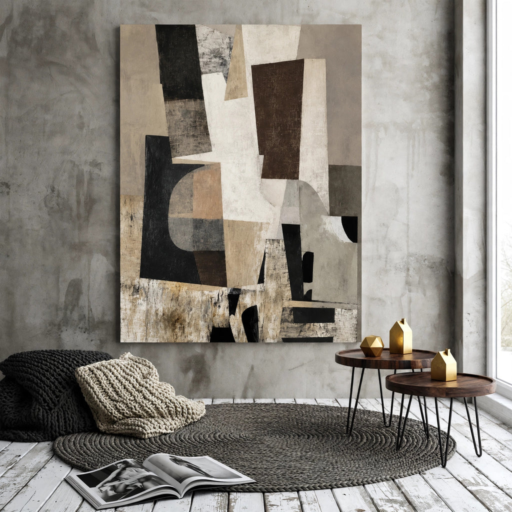 40% OFF Void Forms Abstract — Canvas Print
