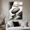 40% OFF Zen Boulder Abstract — Canvas Print