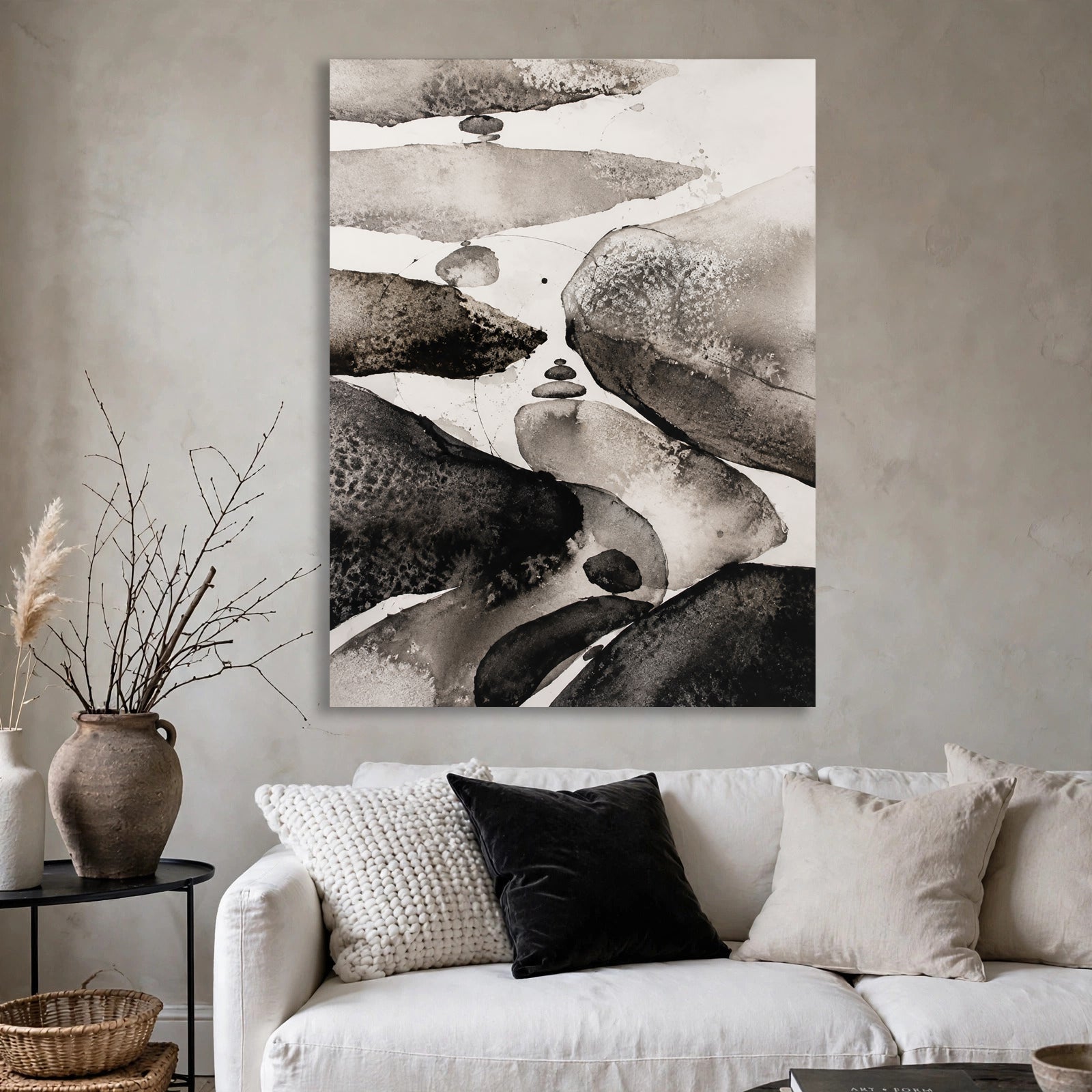 40% OFF Ink Valley Abstract — Canvas Print
