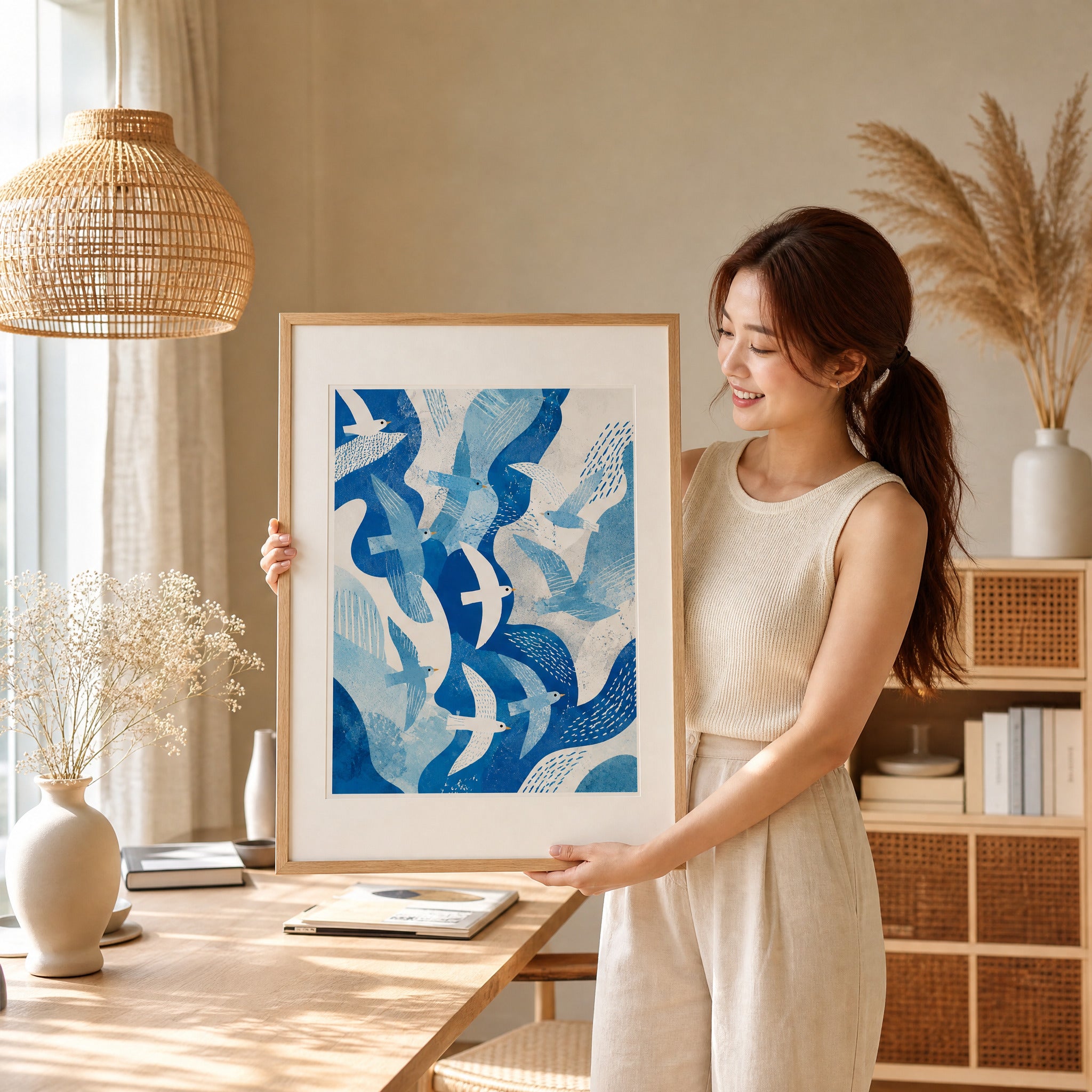 40% OFF Ocean Drift Abstract — Canvas Print