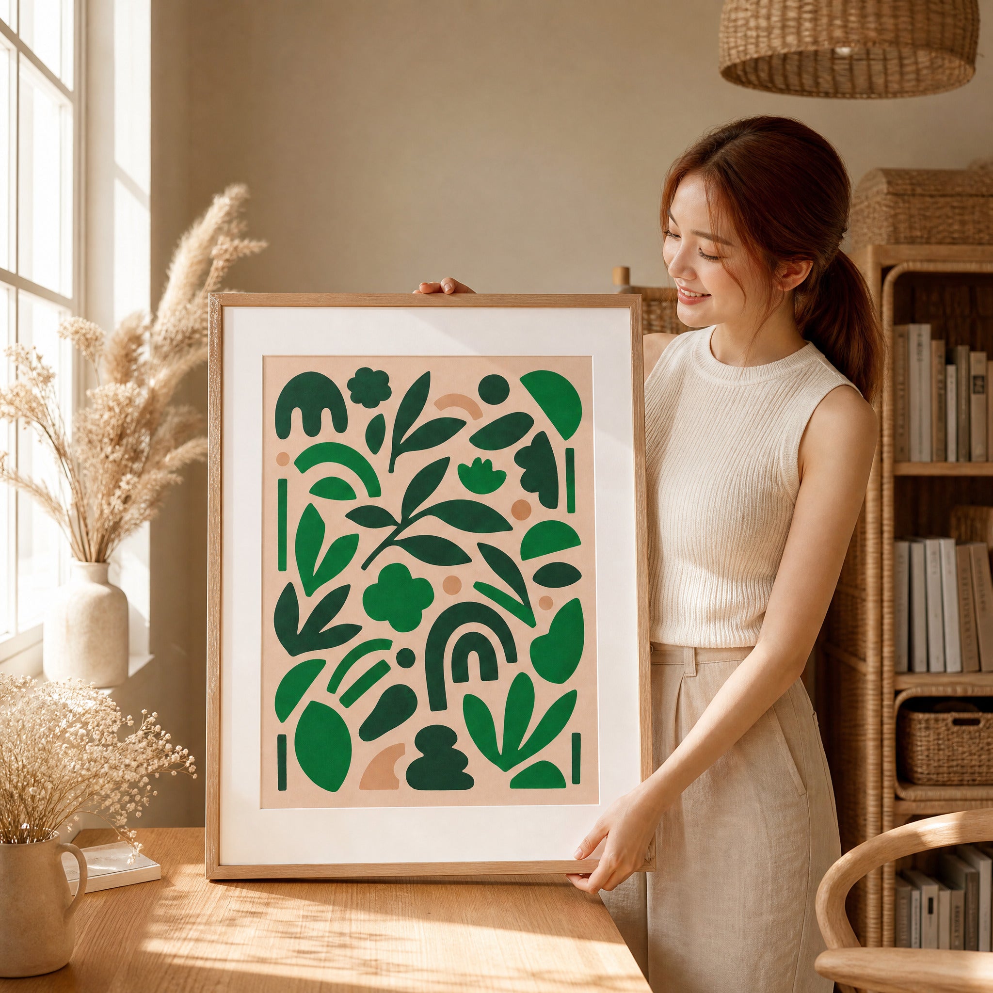 40% OFF Garden Symphony Art Print | A2 & 50×70 cm Poster