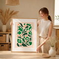 40% OFF Botanical Cutout Art Print | A2 & 50×70 cm Poster