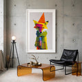 40% OFF Neon Dandy Fox Abstract | A2 & 50×70 cm Poster