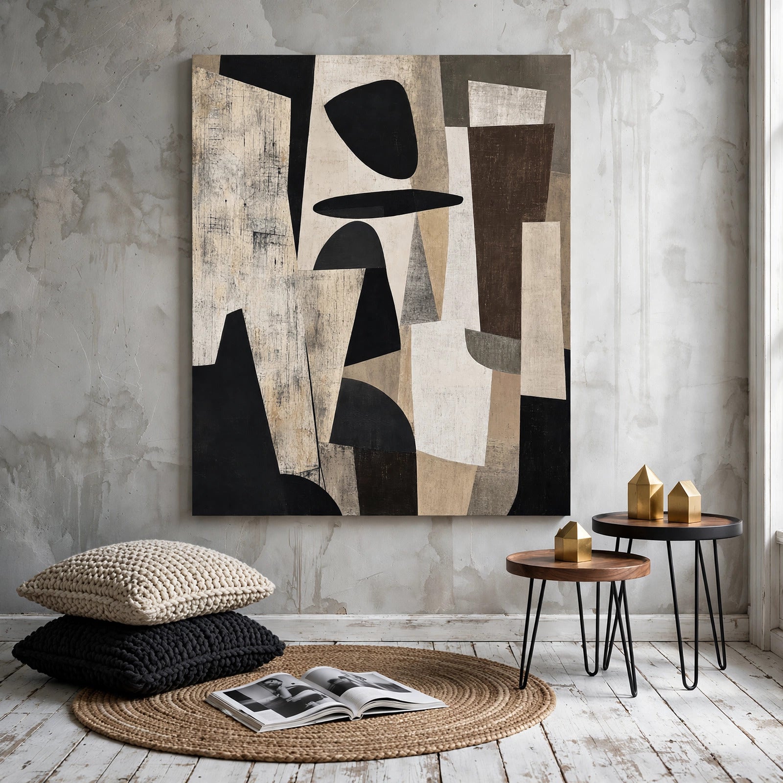 40% OFF Void Forms Abstract — Canvas Print
