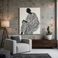 40% OFF Striped Reverie Abstract — Canvas Print