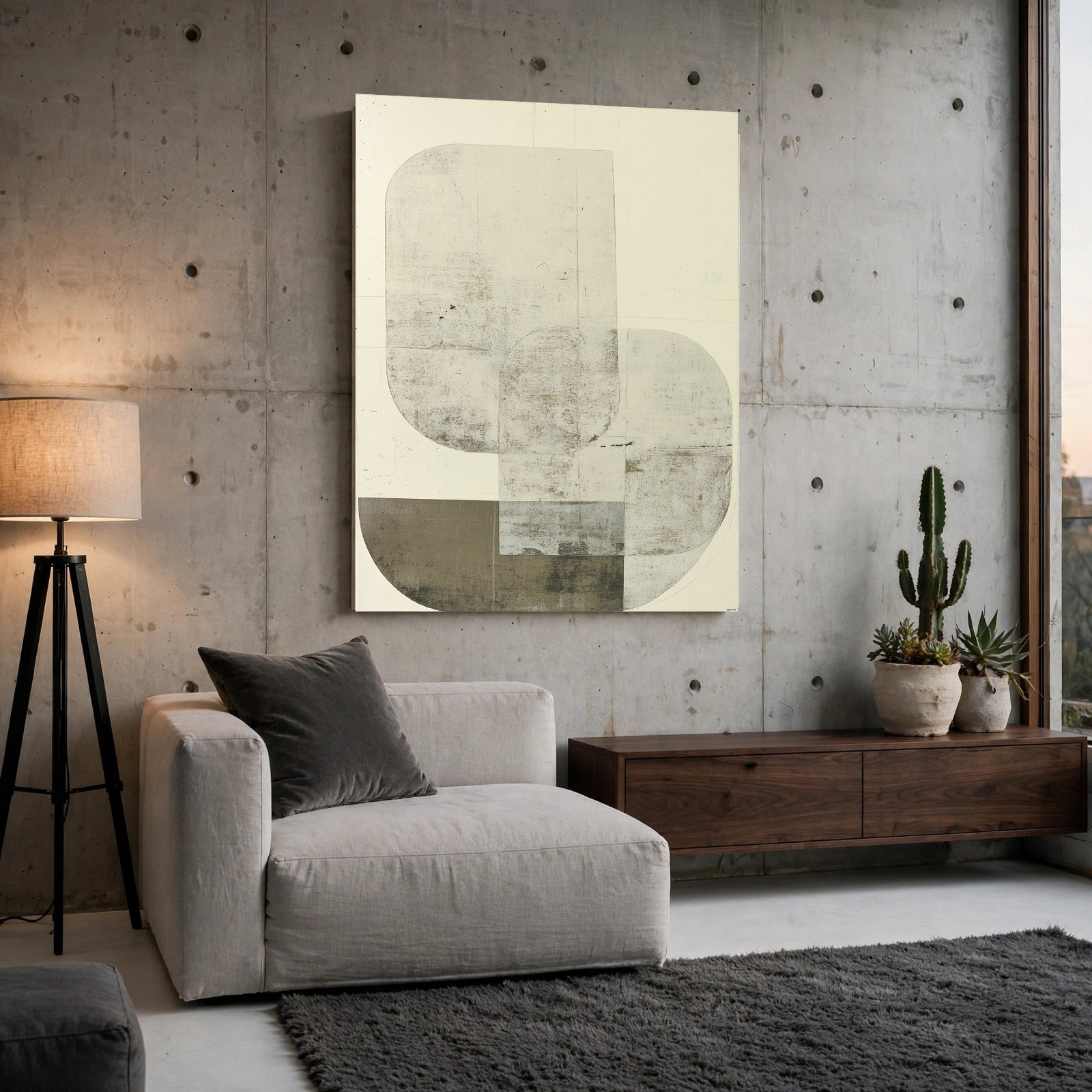 40% OFF Pebble Split Abstract — Canvas Print