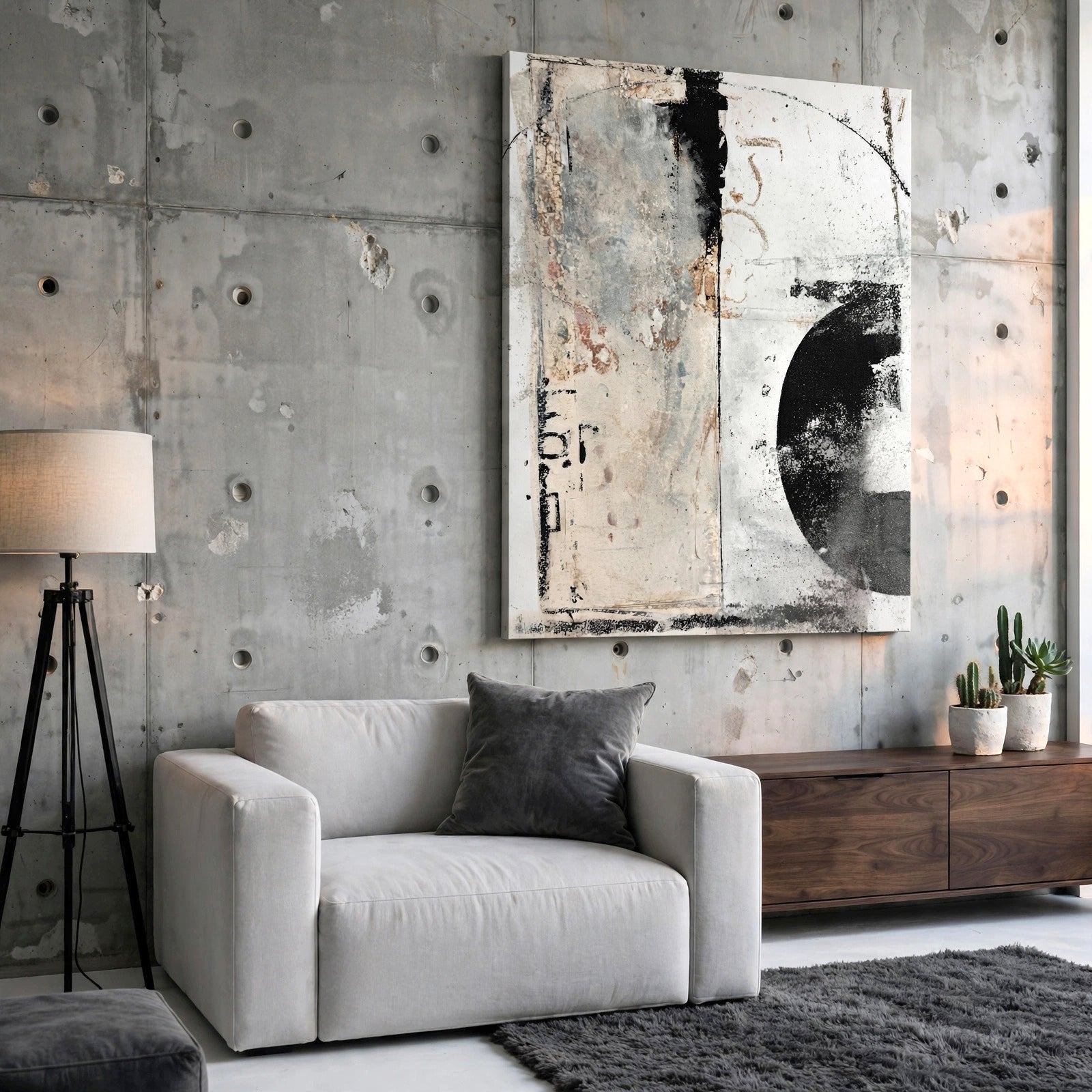40% OFF Industrial Relic Abstract — Canvas Print