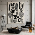 40% OFF Tribal Cipher Abstract — Canvas Print